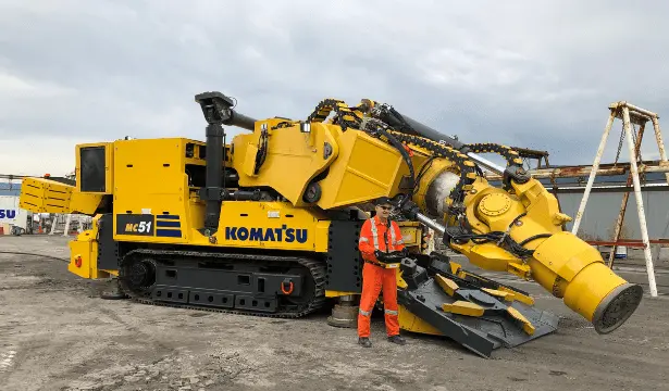 Komatsu MC51 Starts 400m Trial at Vale’s Garson Mine