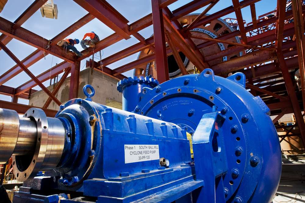 KSB heavy duty MDX slurry pump