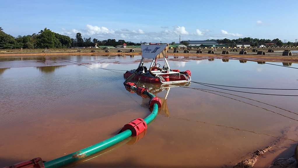 desilting of critical importance to mine ponds
