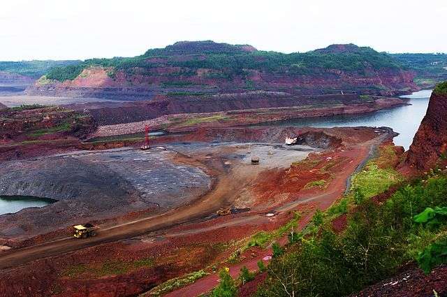 Mesabi Iron Range mining