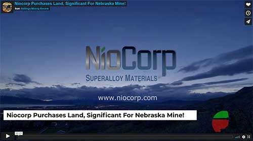 Niocorp Purchases Land, Significant For Nebraska Mine!