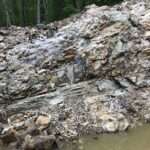 Hard Rock Lithium deposit in Step Falls main Newry