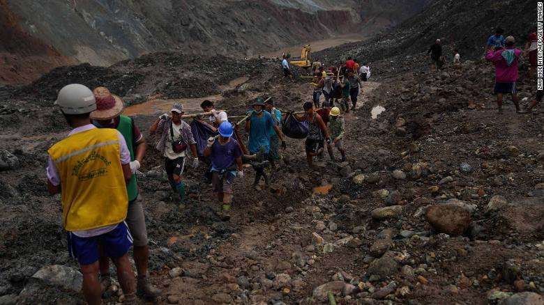 Landslide-Jade-Mine-in-Myanmar