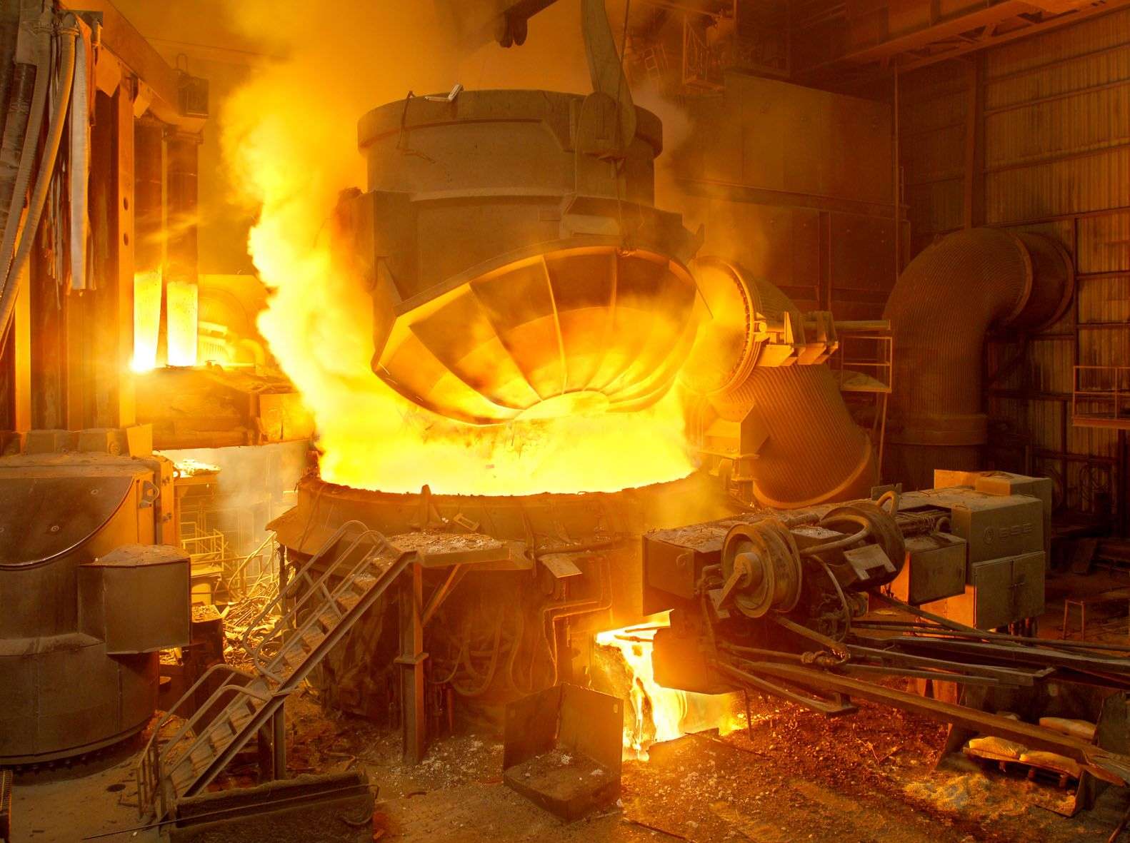 steel electric arc furnace