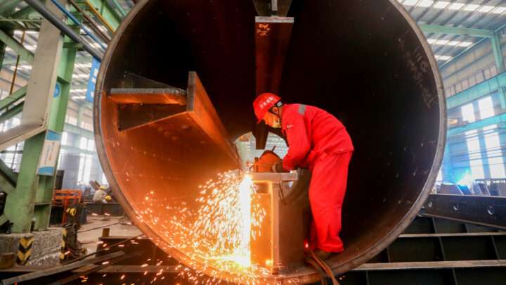 china steel production