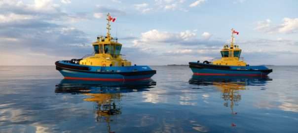 Electric tug boats
