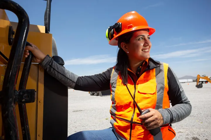 Female Equipment Operators