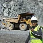 woman in mining engineering