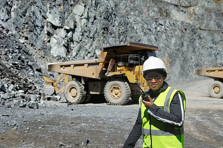 woman in mining engineering