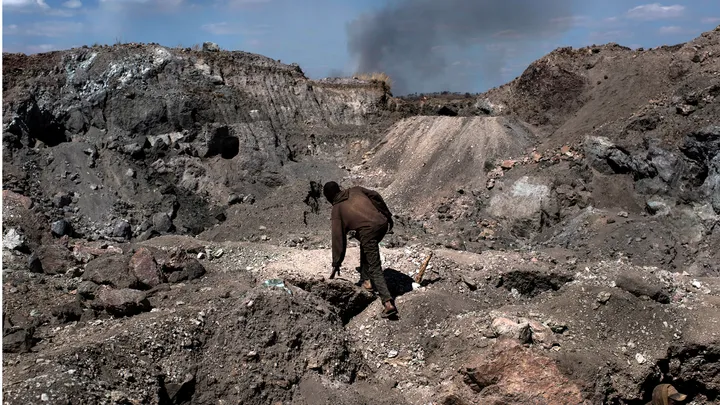 Cobalt mine in Congo