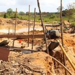 illegal mining dredges in Amazon