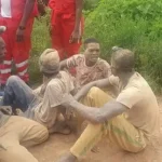 Miners rescured at Redwing Mine, Zimbabwe