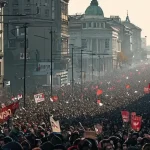 Lithium Belgrade Protest