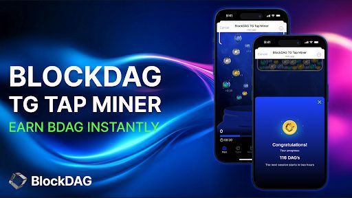 See Why BlockDAG's TG Tap Miner is the Preferred Pick for 30,000x ROI Over BRETT & Dogwifhat Meme Coins for 2024