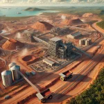 Rio Tinto’s Amrun bauxite mining operation in Weipa, Australia,