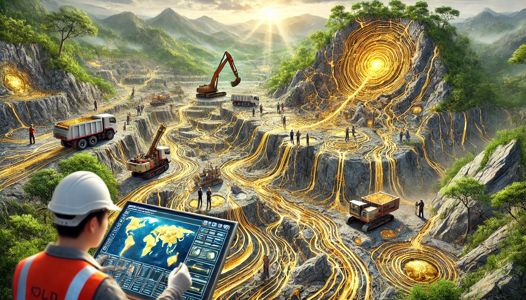 China Gold deposit