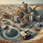 Barite mining
