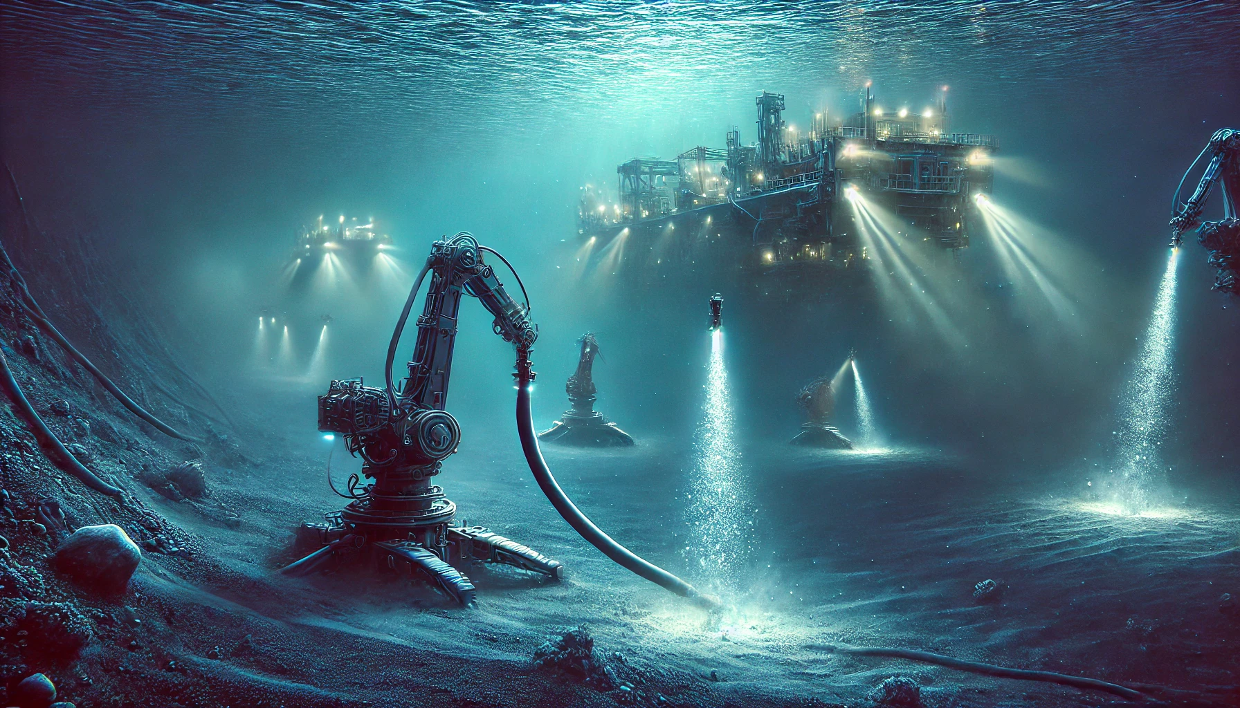 Deep sea mining