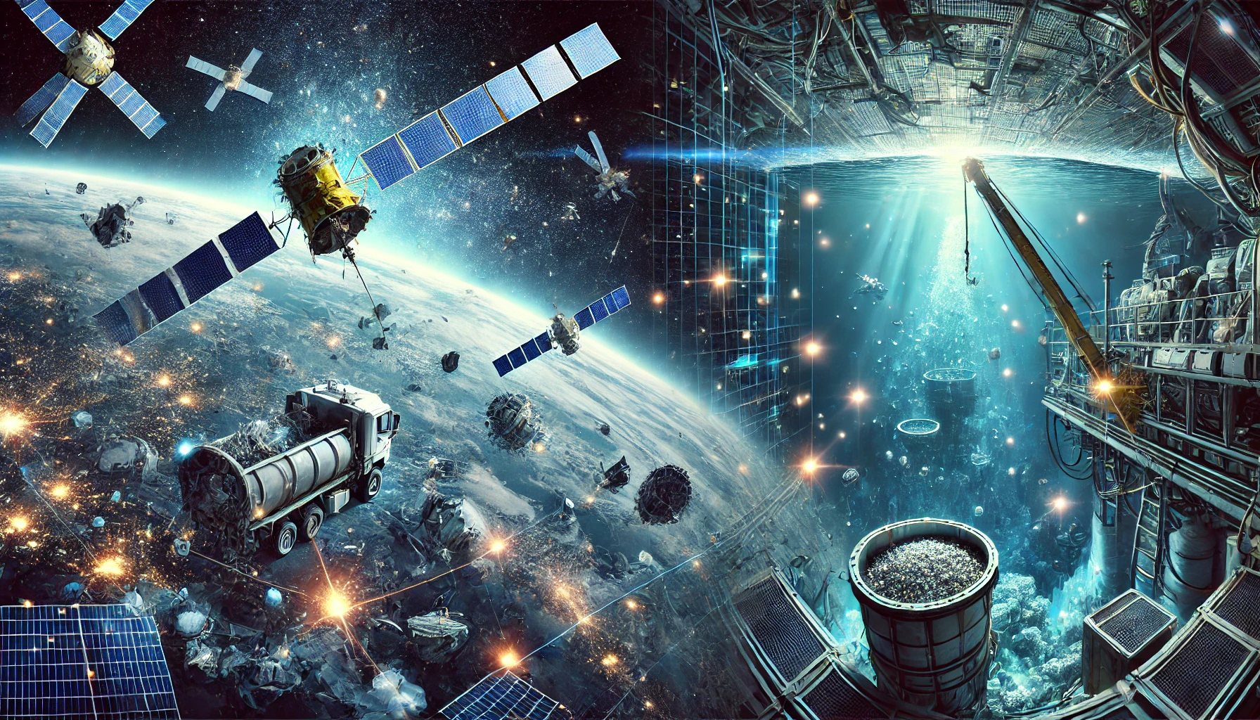 Space Debris and Deep-Sea Mining