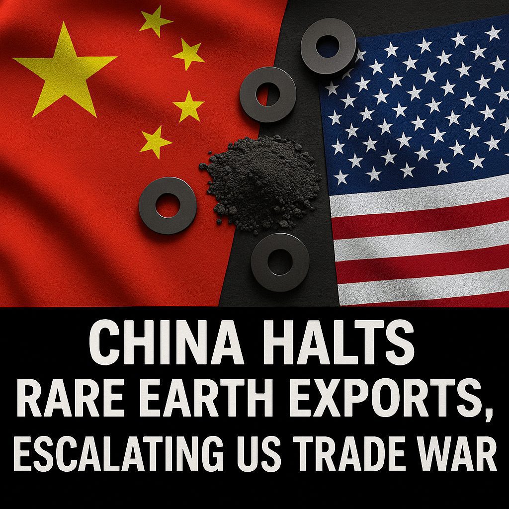 China rare earth Exports