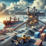 Iron ore shipments in Australia reflecting stable global price trends amid trade tensions