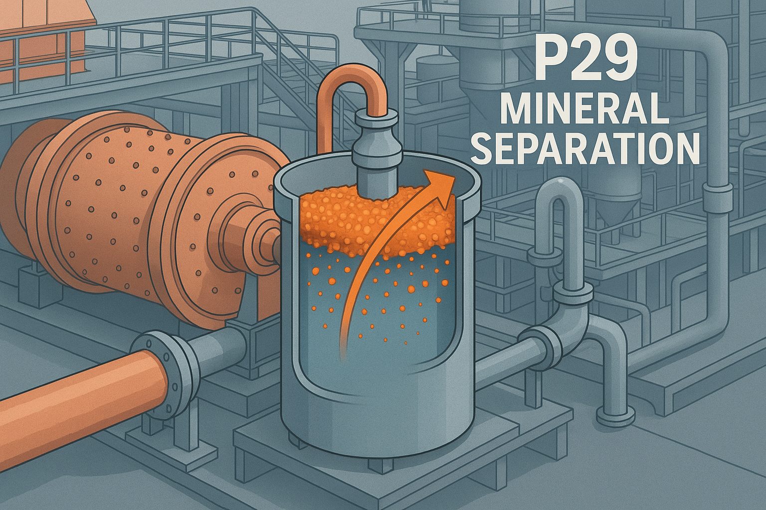 P29 mineral separation