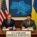 U.S. and Ukrainian officials sign strategic minerals agreement in Kyiv