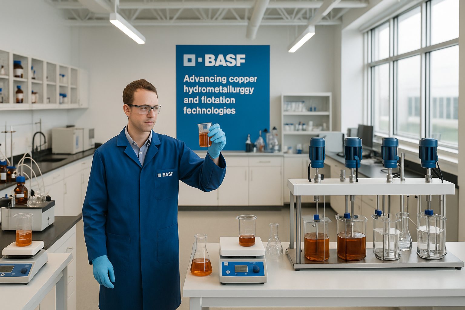 BASF R&D facility advancing copper hydrometallurgy and flotation technologies