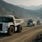 Electric mining trucks in China operating under zero-carbon initiative