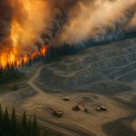 Canadian wildfires disrupt mining operations across key regions