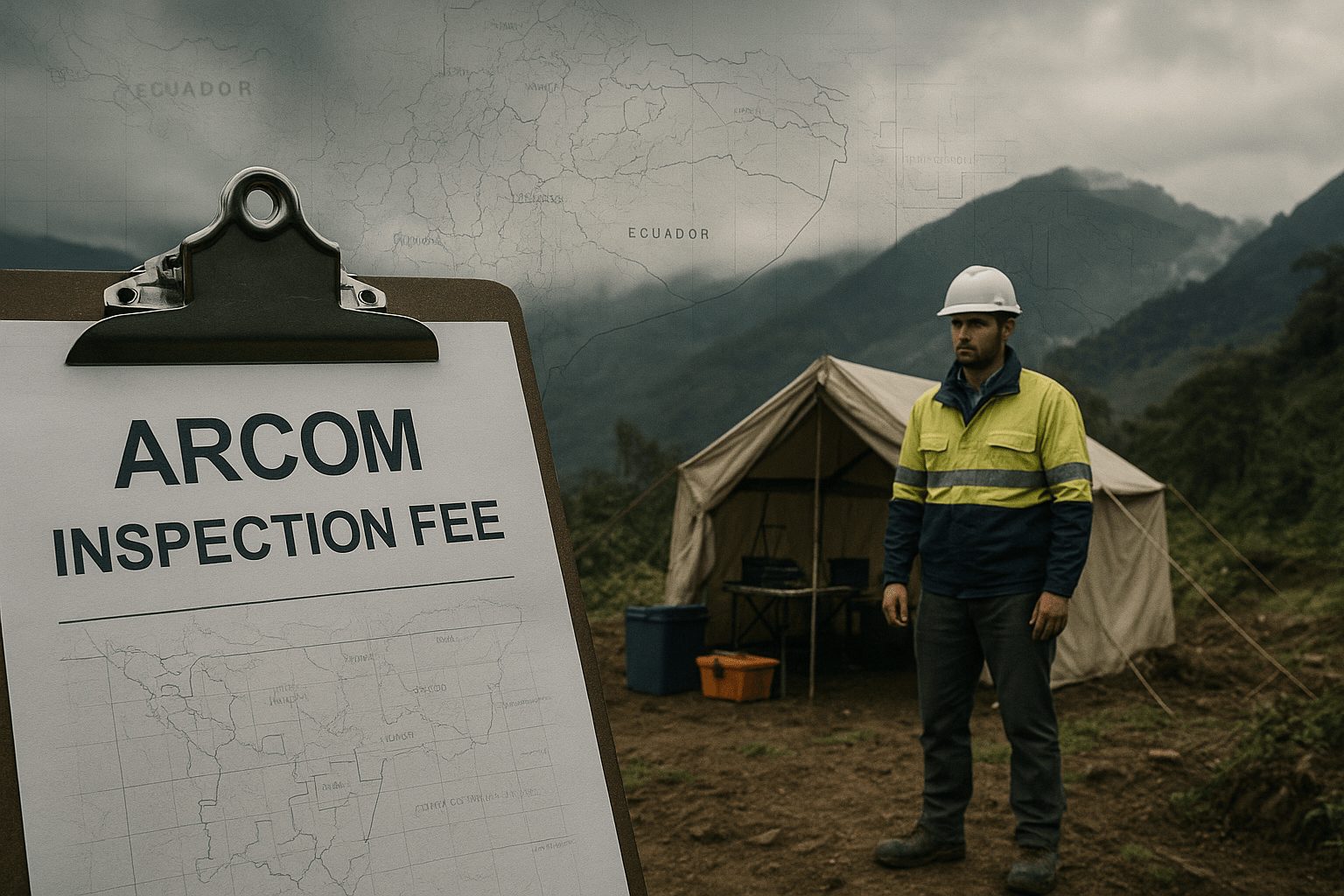 Ecuador mining fee
