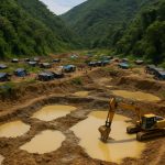 illegal gold mining