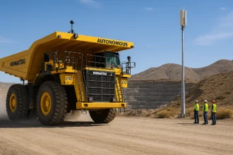 Autonomous haul trucks Nevada