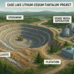 Case Lake lithium cesium tantalum project