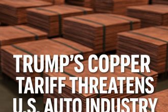 Trump copper tariff