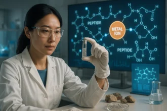 peptide-based mineral recovery