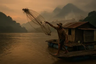 Mekong River pollution