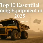 Autonomous haul truck in open pit mine at dawn — cover image for Top 10 Essential Mining Equipment in 2025 Buyer’s Guide