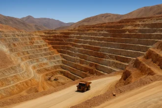 Chile copper production