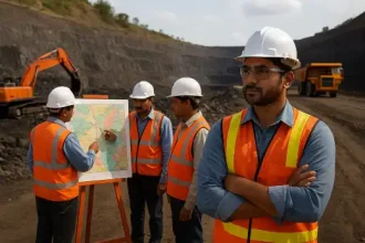 India mining workforce