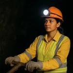 women mining India