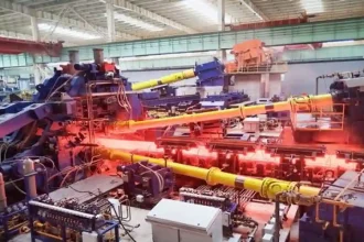 Military-grade steel production accelerates at a defence-focused steel manufacturing facility in China