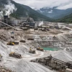 China lithium price surge reflected in lithium mining and processing activity in Jiangxi province