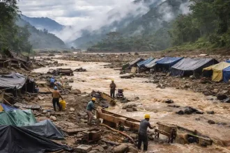 Peru informal mining permit program impacts small-scale gold miners operating along riverbanks in remote mining regions