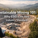 Sustainable mining ESG