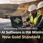 AI exploration software mining