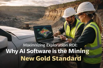 AI exploration software mining