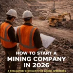 How to Start a Mining Company in 2026