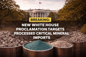 Section 232 critical mineral imports