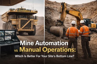 mine automation vs manual operations